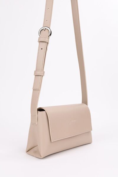 NOTHING Mink női mini bagett - keresztben állítható öv, pántos kézi és válltáska