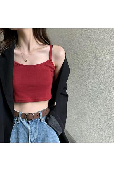 Karakedi Basic Strappy Crop Body