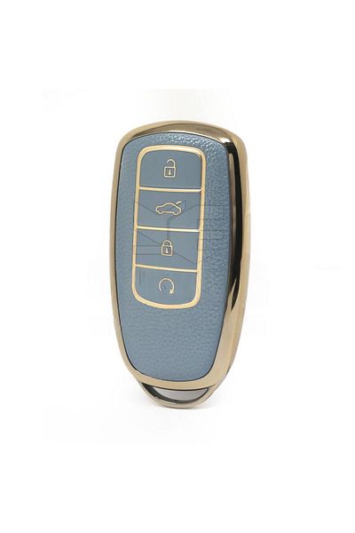 GMA KEYS Chery Tiggo 8 Pro Omoda 5 Tiggo 7 Avantgarde - Nano Key Case, Gray Gold Color