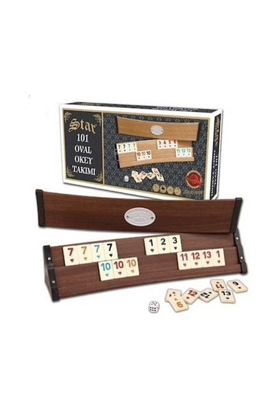 Onay Store 101 Oval Istaka Okey Set