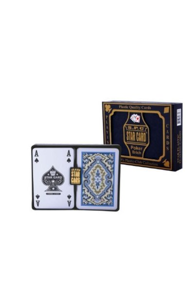 Onay Store %100 Plastik Iskambil Oyun Kağıdı Kartı - 2 Deste - Poker Kartı - Briç Kartı - Oyun Kartları - Poker