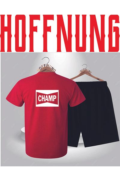 HOFFNUNG Full Shorts Red Chanp Rubber Leg Set