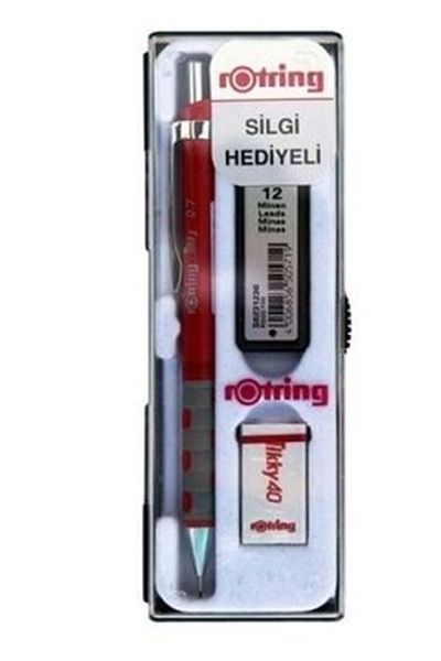 Rotring Tikky 07 Red Versatil Pencil Set