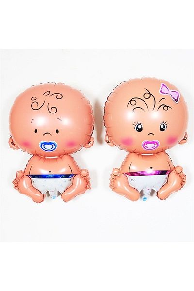 Onay Store Baby Girl and Boy Gender Party Balloon - Baby Girl and Boy Birthday Balloon - Baby Balloon Set of 2