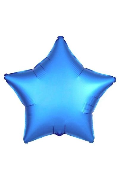 Onay Store Blue Star Foil Balloon 18 Inch 45 cm Star Balloon - Birthday Party Set Supplies