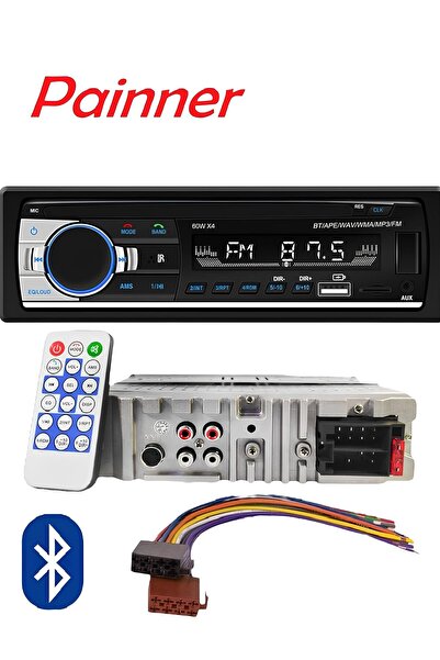 Painner Prımat P.125 Çift Usb Girişli Bluetooth Uyumlu Oto Teyp Araba Teyp Ra...