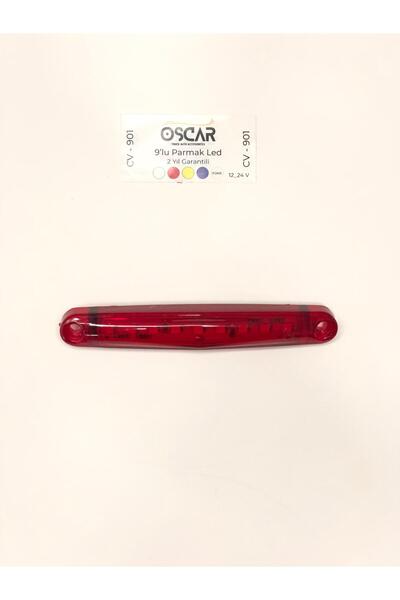 OSCAR OTOMOTİV 9 Led Parmak Dekoratif Pozısyon Led Lamba 10 Adet 12 -24 Volt