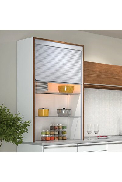 A1 Stor Dolap Kapak Sistemi Fren Mekanizmalı Kaset Özel Ölçü 80x115 cm