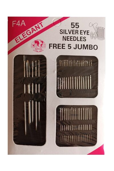 Kent Pazarı 55'li Dikiş İğne Seti Dikiş Iplik Tamir Seti