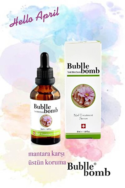 BUBBLEBOMB Tırnak Bakım Serumu 50ml Mantar Karşıtı