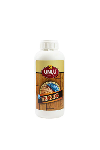 Ünlü Boya Ünlü Protect Aqua Su Bazlı Teak Oil (tik Yağı) 1l