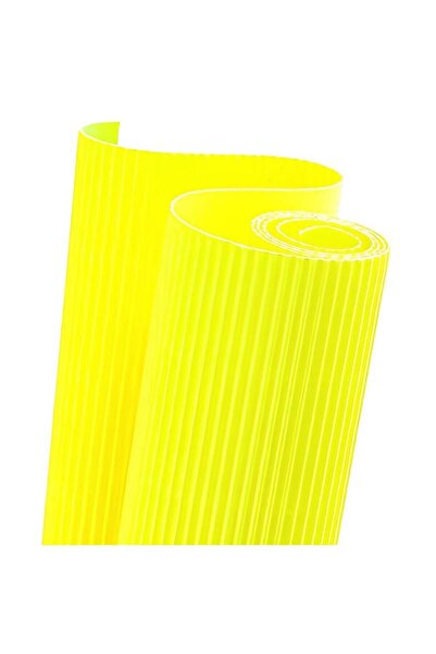 KILIÇASLAN SHOP FOSFORLU  OLUKLU KARTON   50x70 cm   NEON SARI