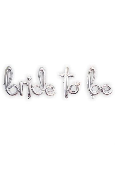 ikm balon Bride To Be Foil Balloon Handwritten Rose Gold