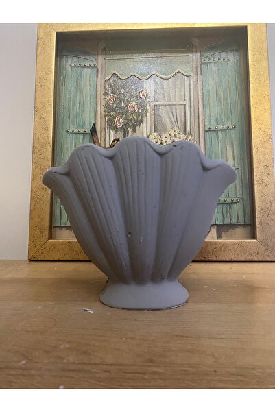 Hepsi Moda Istiridye Vazo (DENİZ KABUĞU VAZO) Küçük Boy Tüm Renkler