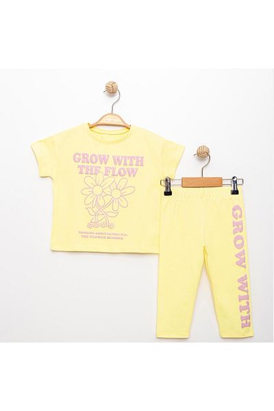 Alinna Tights and T-Shirt Set for Girls