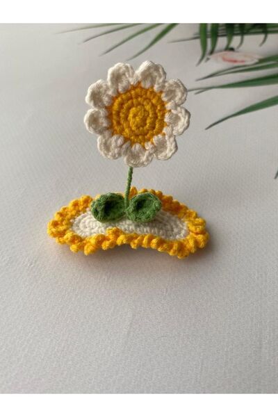 Kadın Girişimciler Atölyesi Органічна пряжка ручної роботи Happy Daisy Snap Н...