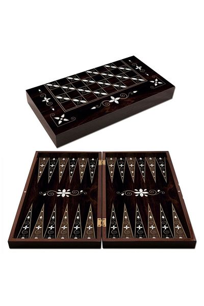 Onay Store Polyester Antique Backgammon - 1st Quality Backgammon Set