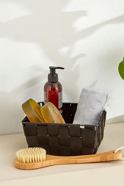 Karaca Home Кошница Vivian Black 19x19x9 см