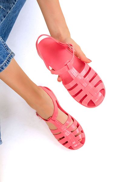 SOHO Fuchsia Matte Women's Sandals - 19073 Model