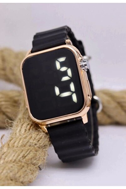 m melisa hediyelik Siyah Renk Silikon Kordonlu Kalp Ekranlı Unisex Genç Çocuk...