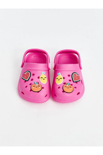 LC Waikiki Lcw Printed Baby Girl Beach Sandals