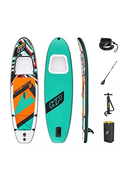 BESTWAY 65377 Panorama Şişme Kano Sörf Tahtası Hazır Set Stand Up Paddle Hazır Set