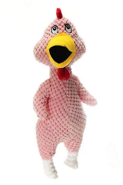 Petza Plush Dog Toy Kabob Pink