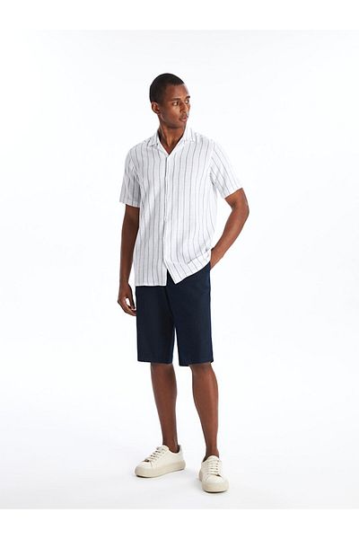 LC Waikiki Gabardine-Bermudashorts für Herren – LCW Standard Fit