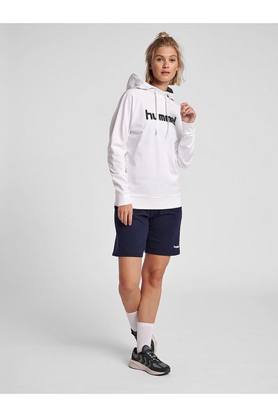 hummel HMLGO PAMUK LOGOLU KAPÜŞONLU KADIN