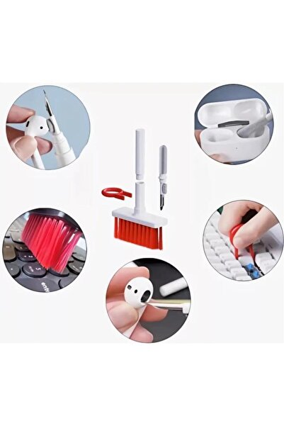 Nirnisa Airpod Kulaklık Laptop Telefon Macbook Temizleyici 5 li Klavye Tuş Çe...