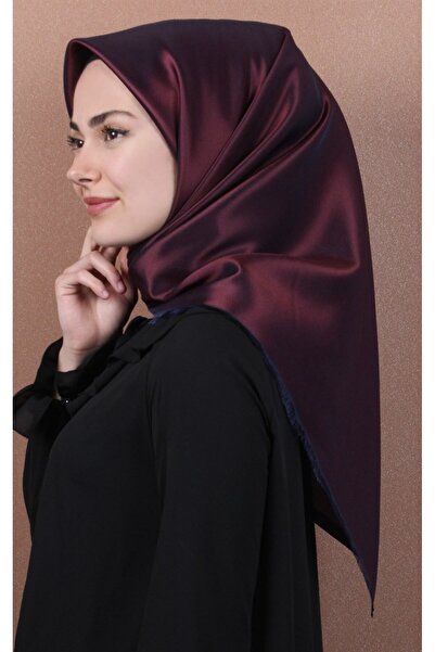 Eşarppark Delux Tafta Eşarp 1000-13 Bordo