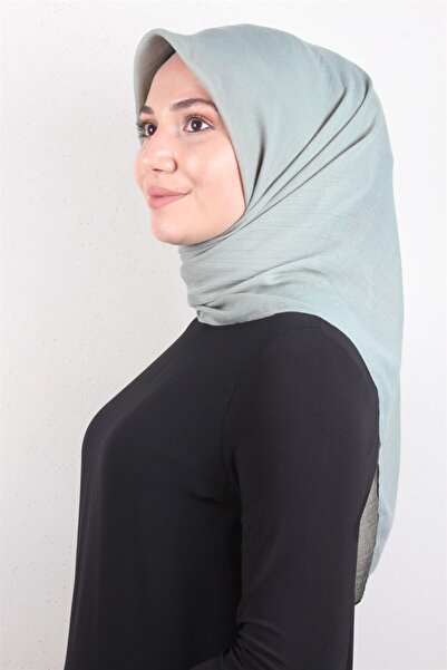 PİRAMİT Yonca Pamuk Eşarp 4652-5 Su Yeşili