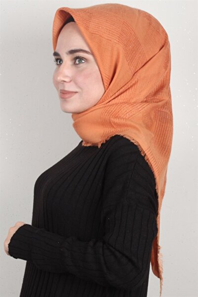 Eşarppark Fileli Coton Eşarp 1705-6