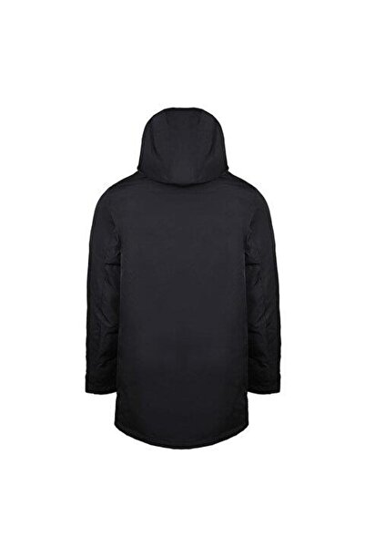 Tommy Hilfiger Arctic Cloth Parka Erkek Mont Siyah