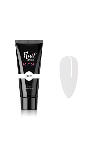 Nail Master Şeffaf Tırnak Uzatma Poly Jel 15ml