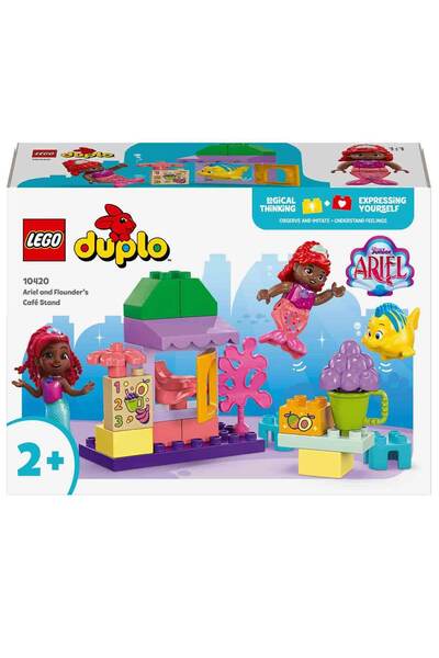 LEGO DUPLO Disney Arıe l ve Flounder’ın Kafe Standı 10420 - 2 Yaş ve Üzeri Çocuklar İçin Kü
