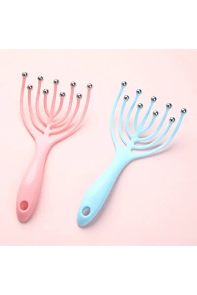 KuantumHome Kafa Masaj Cihazı, Taşınabilir Elde Tutulan Kafa Derisi Masajı St...