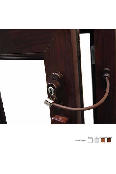 Bijutek Pvc-Fenstersicherung - Stahlseil Und Kabel, Kindersicherung (1)