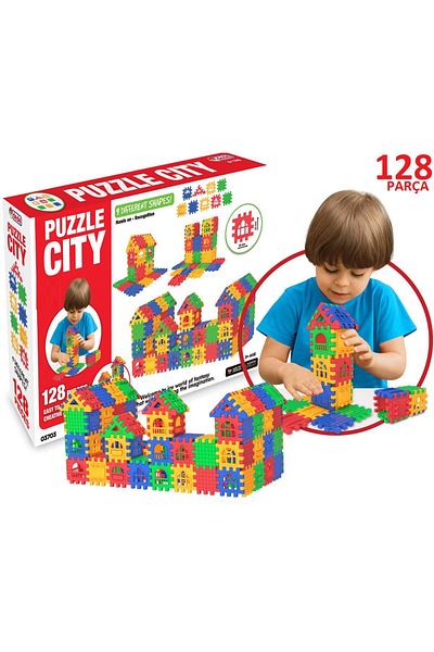 OYUNCAKSAHİLİ Lego City Games Söktak 128 Pieces Home Hotel Castle Castle Products