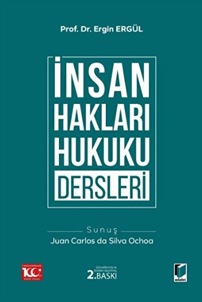 Adalet Yayınevi I?nsan Hakları Hukuku Dersleri / Ergin Ergü