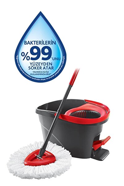 Vileda Turbo Pedallı Temizlik Seti Yedek Paspas