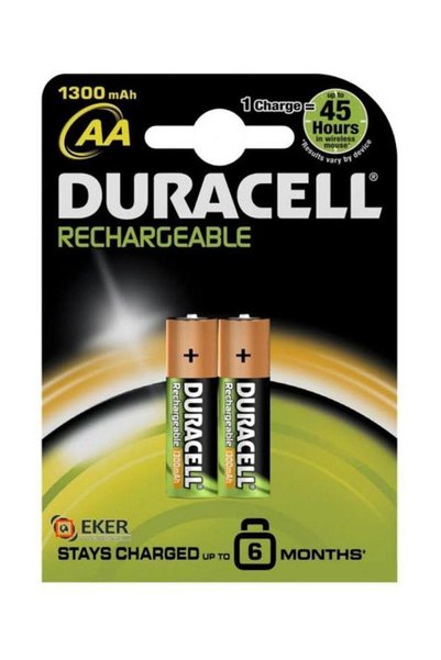 Duracell Şarj Edilebilir Aa Kalem Pil 1300 Mah 2li