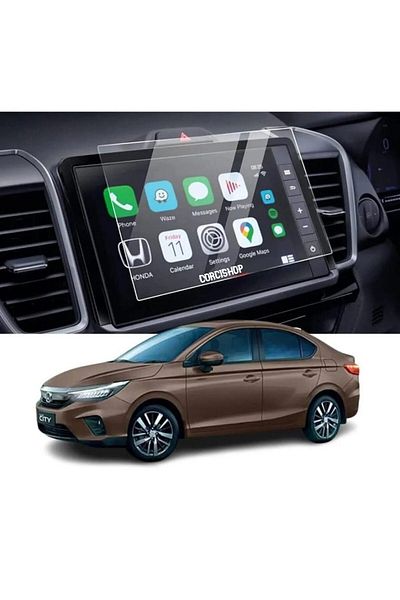 corcishop Honda New City 8 Inch - Navigation Tempered Nano Screen Protector