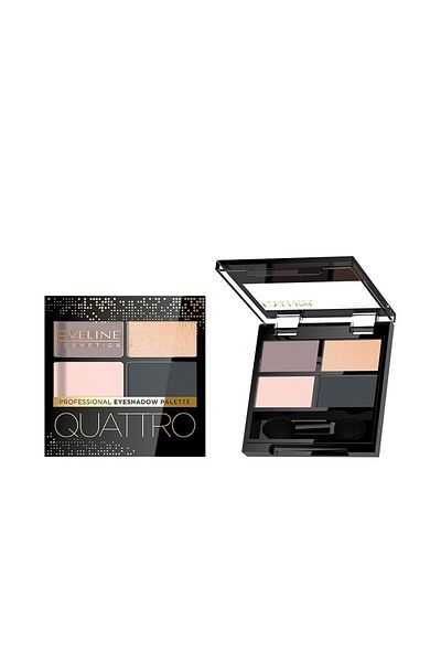Eveline Cosmetics Quattro Eyeshadow Eyeshadow Palette - Set of 4