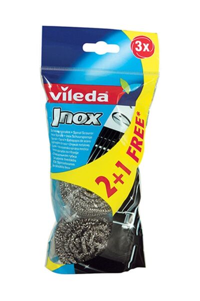 Vileda Çelik İnox Spirale 2+1