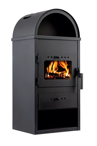 Miklos Steel Ekonomik BS Şömine Odun Sobası 9 Kw İthal