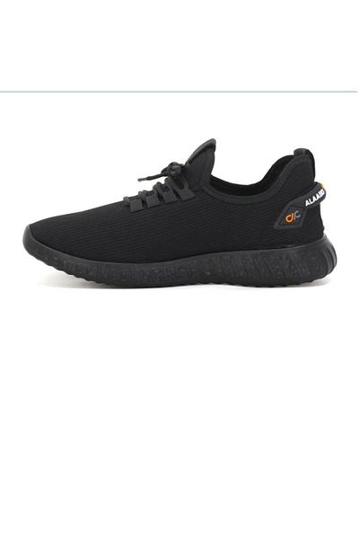soElite Adidași Air, unisex, confortabili, ergonomici, negri, respirabili, cu șireturi, talpă flexibilă, pantofi sport casual