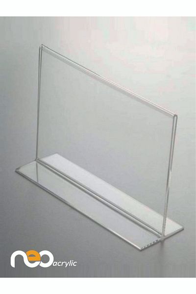 NEOACRYLIC A6 T TYPE HORIZONTAL PLEXY FOIL TRANSPARENT / FOIL
