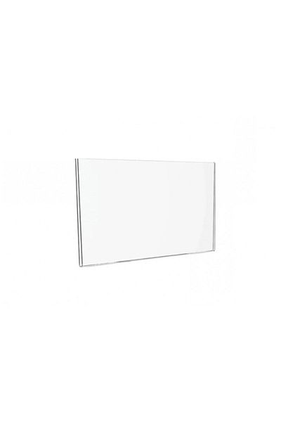 soylu pleksi A5 U Type Horizontal Foiling Brochure Holder Transparent Plexiglass - Pack of 10