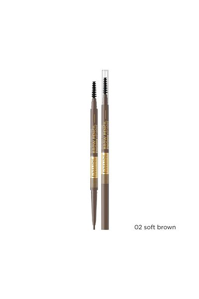 Eveline Cosmetics Micro Precision Fabric Pencil - Delicate Eyebrow Design